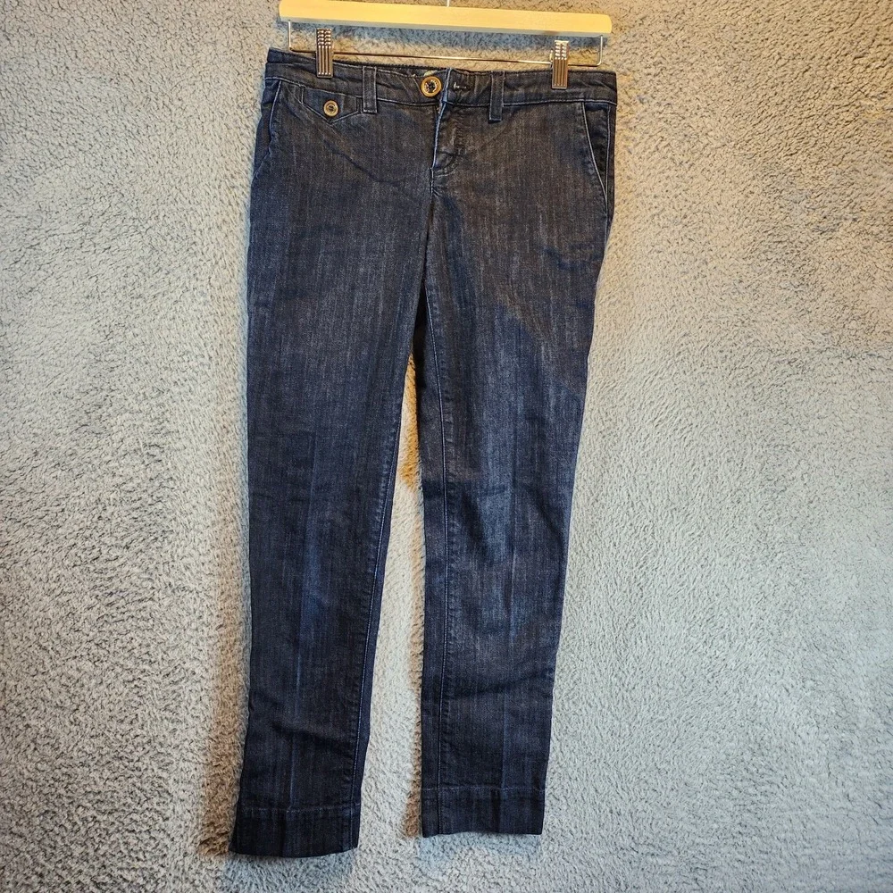 Juicy Couture Jeans Womens 26 (Fits 29 X 27) Dark Wash Low Rise Denim Cotton Y2K